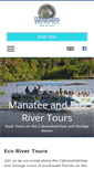 Mobile Screenshot of manateeandecorivertours.com